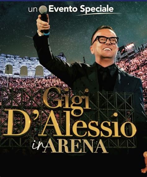 gigi d'alessio in concerto.